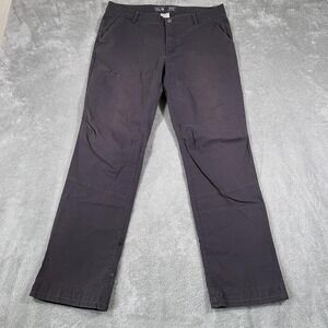 Mountain Hardwear All Day AP Pants Mens 36 (Fits 34x30) Gray‎ Stretch Rollup